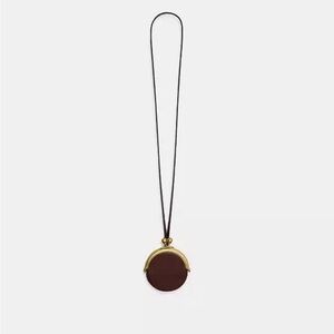 Coach Circle Kisslock Pouch